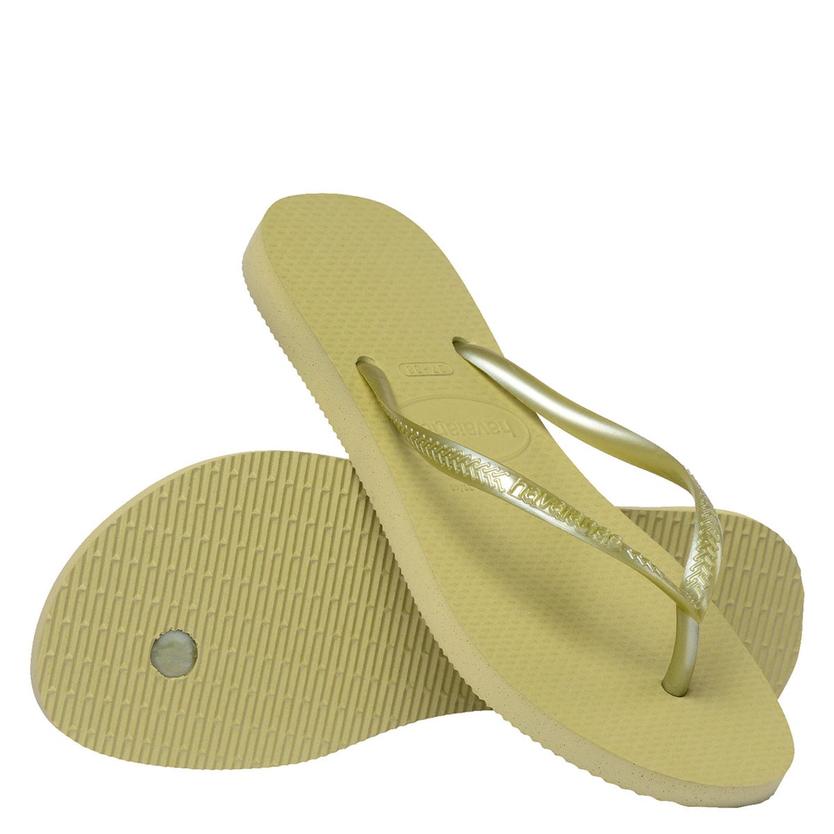 SANDALIAS MUJER HAVAIANAS VERDE SLIM - 2