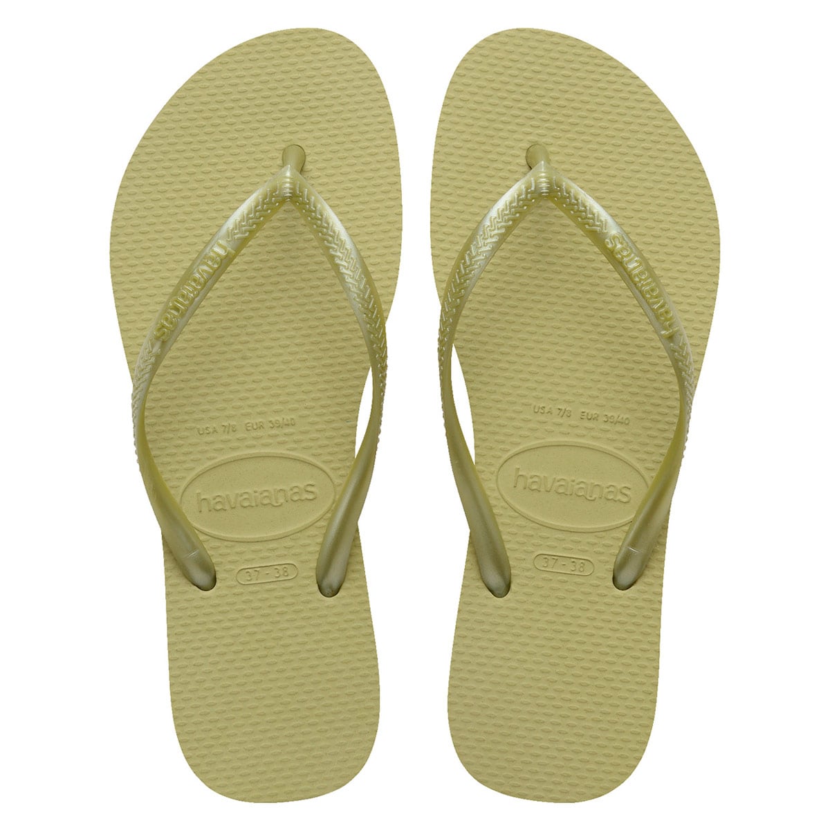 SANDALIAS MUJER HAVAIANAS VERDE SLIM - 5