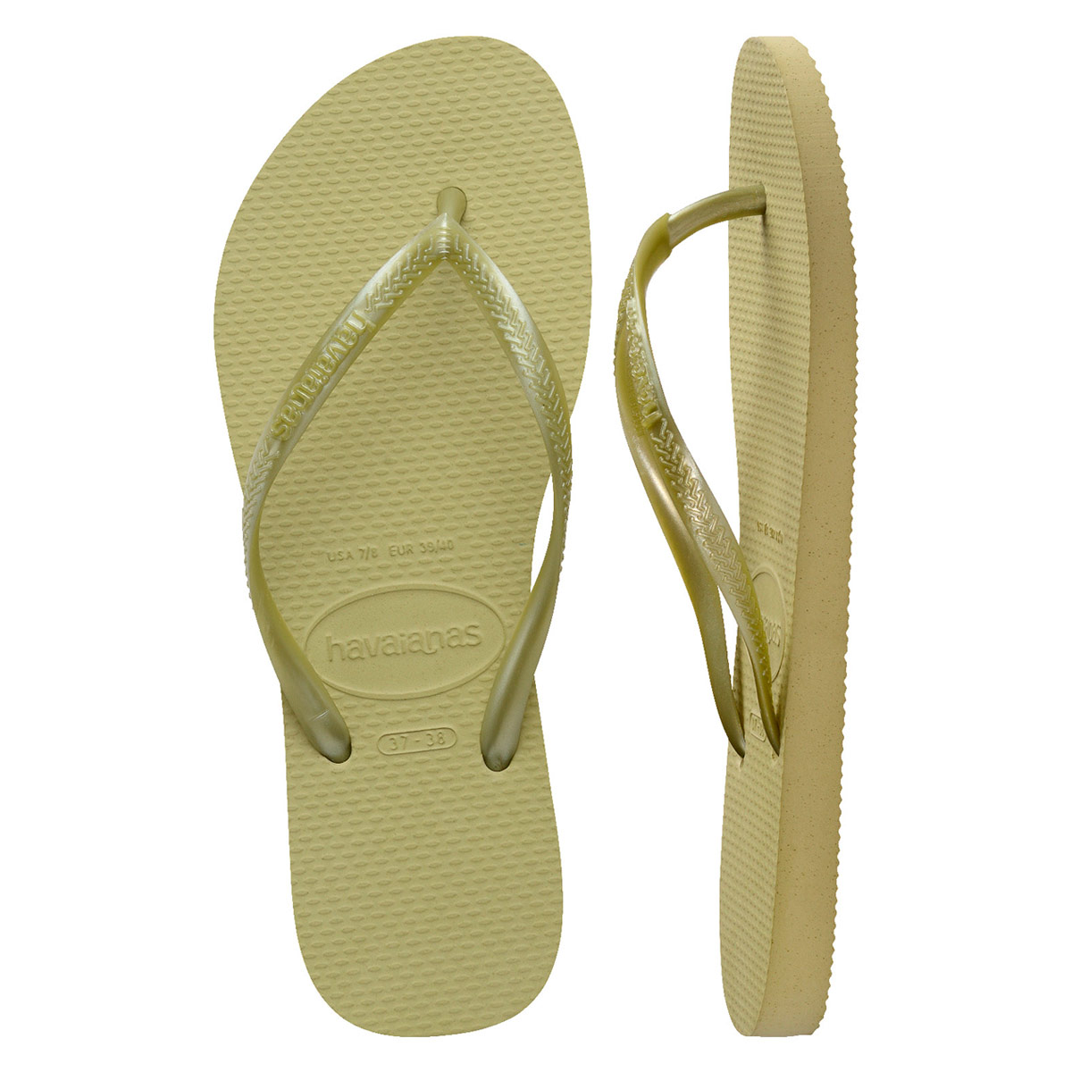 SANDALIAS MUJER HAVAIANAS VERDE SLIM - 6