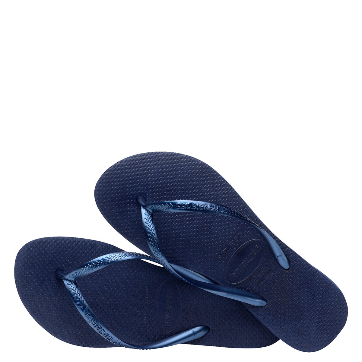 SANDALIAS MUJER HAVAIANAS AZUL MARINO SLIM - 2