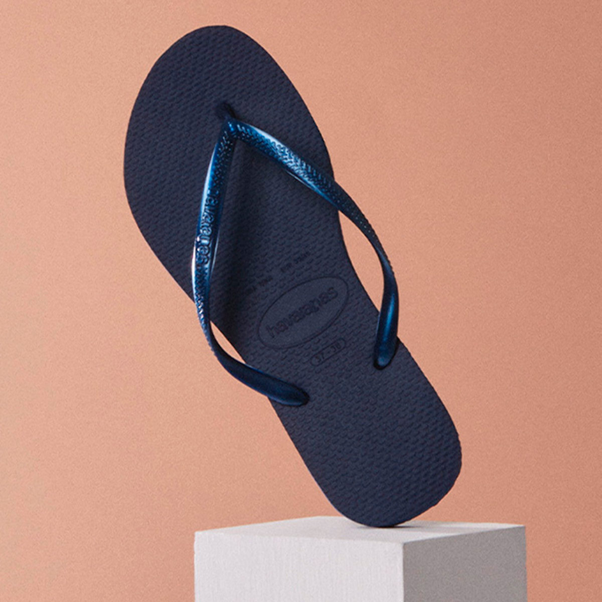SANDALIAS MUJER HAVAIANAS AZUL MARINO SLIM - 6