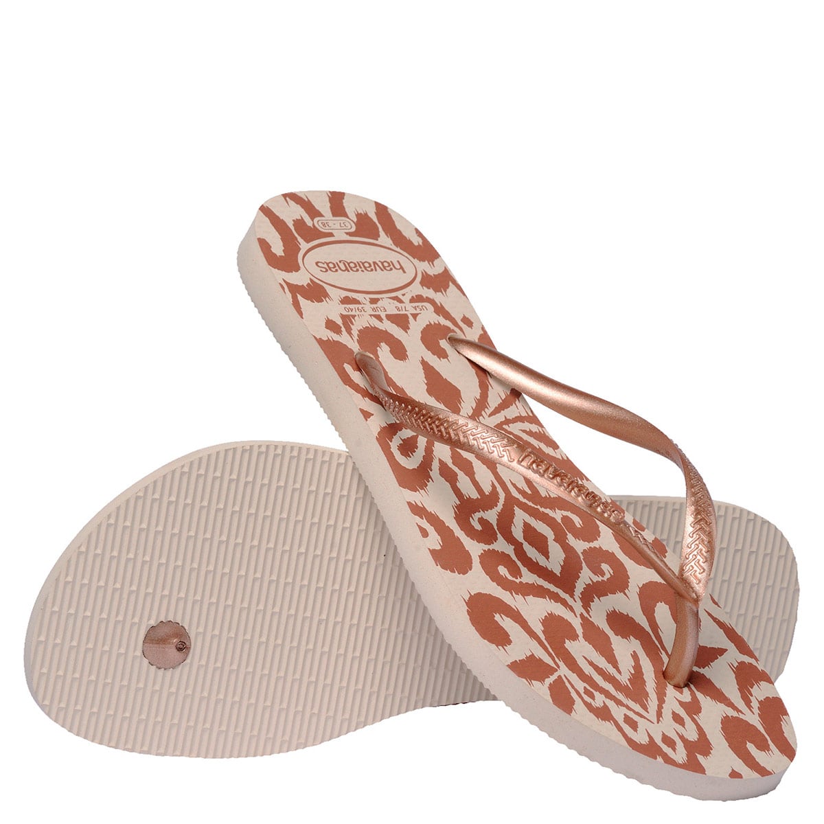 SANDALIAS MUJER HAVAIANAS BEIGE SLIM CLASSIC ESSENCE - 2