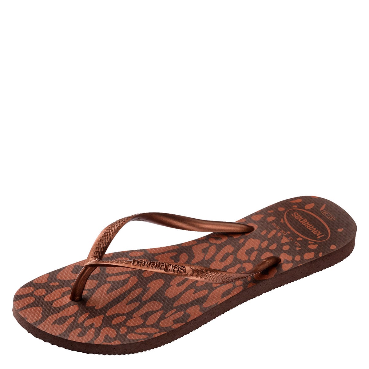 SANDALIAS MUJER HAVAIANAS CAFÉ SLIM ANIMALS - 3