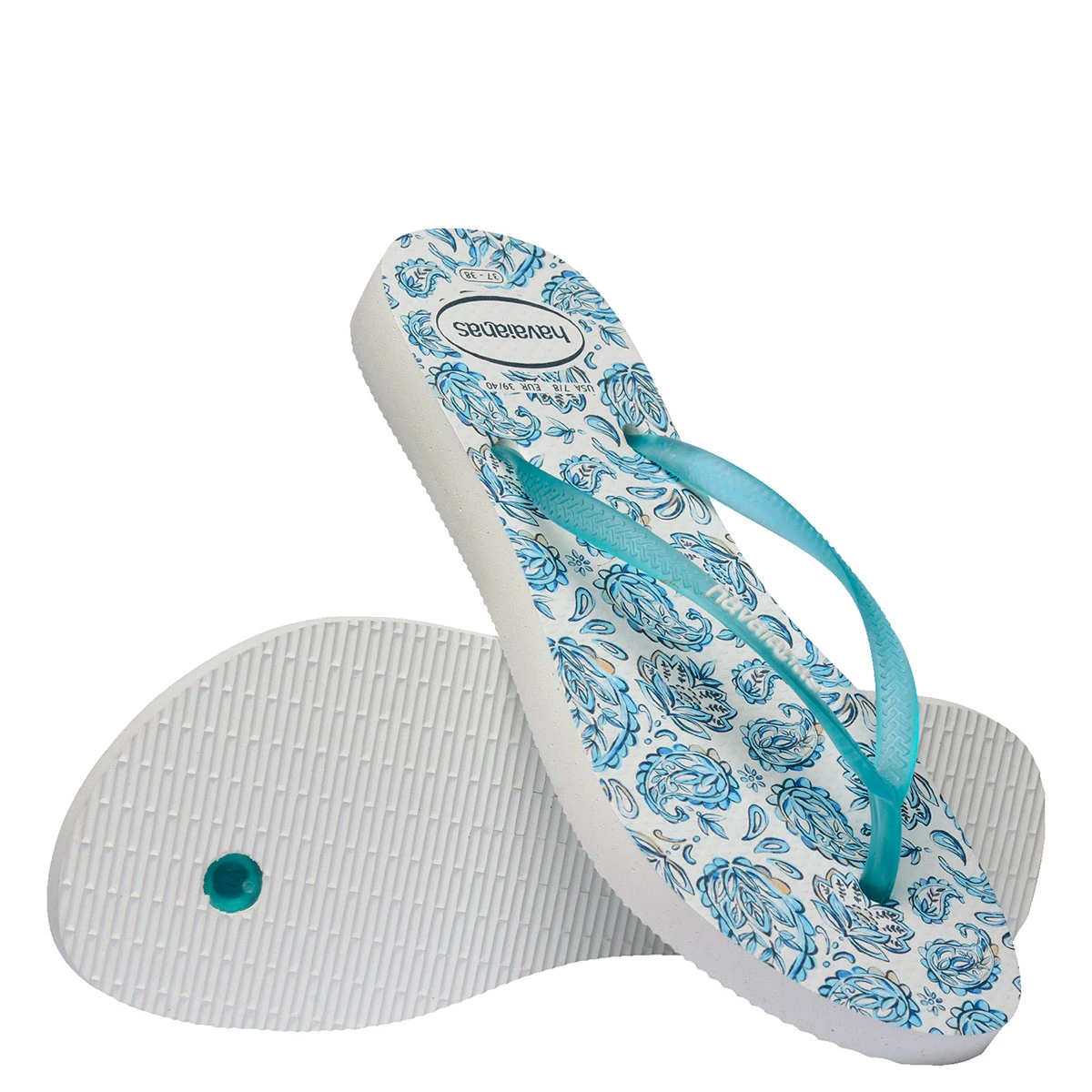 SANDALIAS MUJER HAVAIANAS BLANCO SLIM DAYDREAM - 2