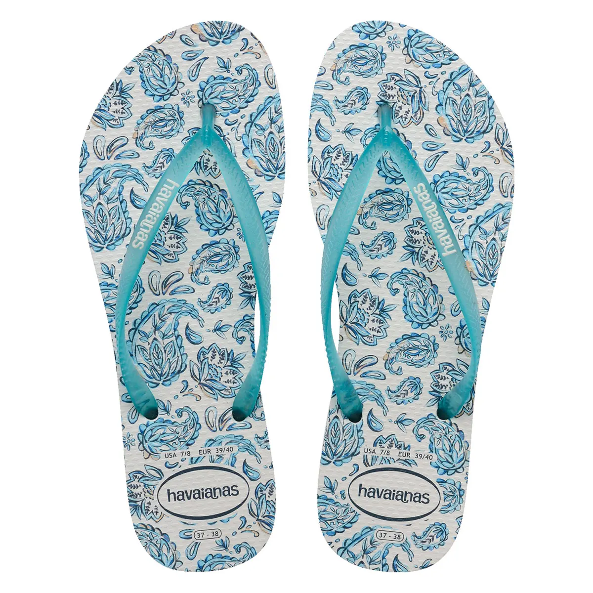 SANDALIAS MUJER HAVAIANAS BLANCO SLIM DAYDREAM - 5