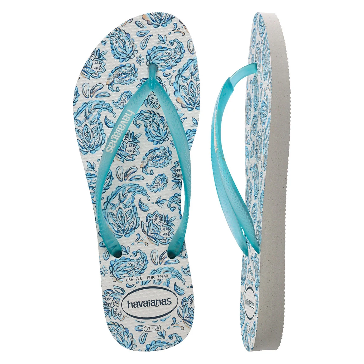 SANDALIAS MUJER HAVAIANAS BLANCO SLIM DAYDREAM - 6