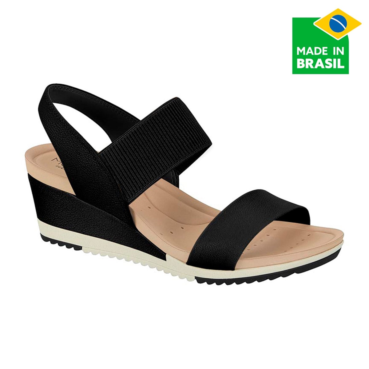 SANDALIAS MUJER MODARE NEGRO - 1