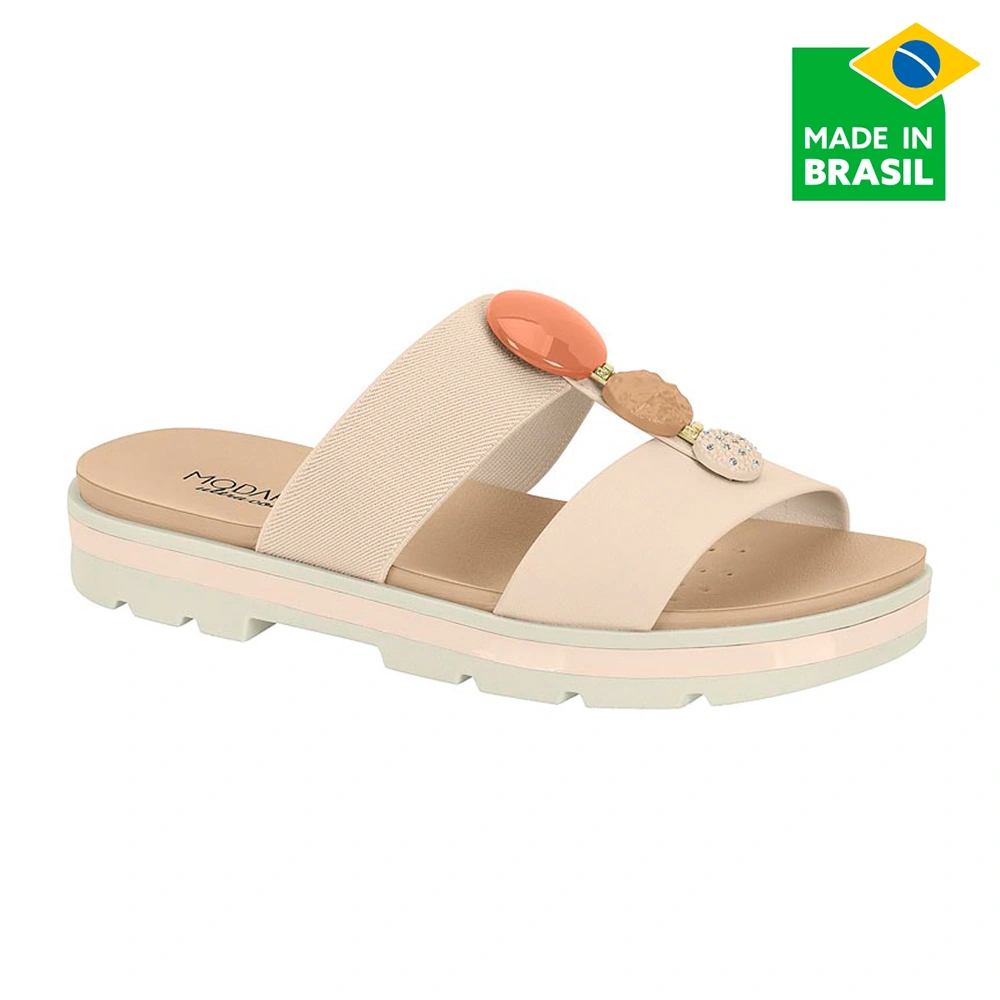 SANDALIAS MUJER MODARE CREMA - 1