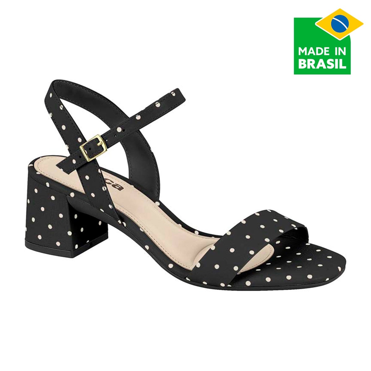 SANDALIAS MUJER MOLECA NEGRO - 1