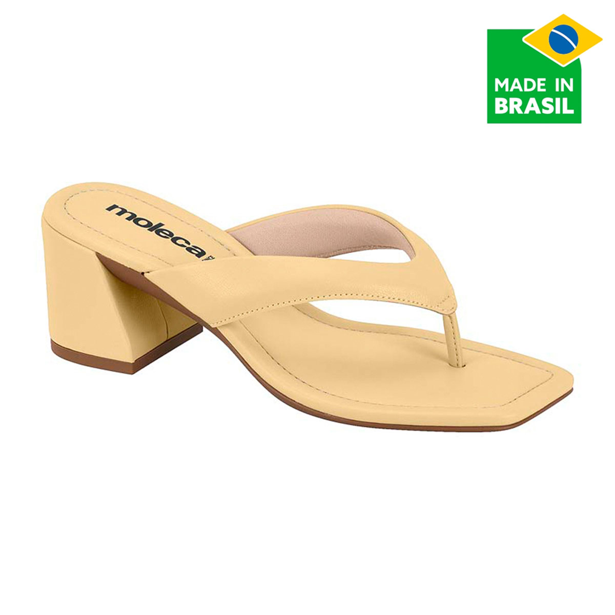 SANDALIAS MUJER MOLCA MANTEQUILLA - 1