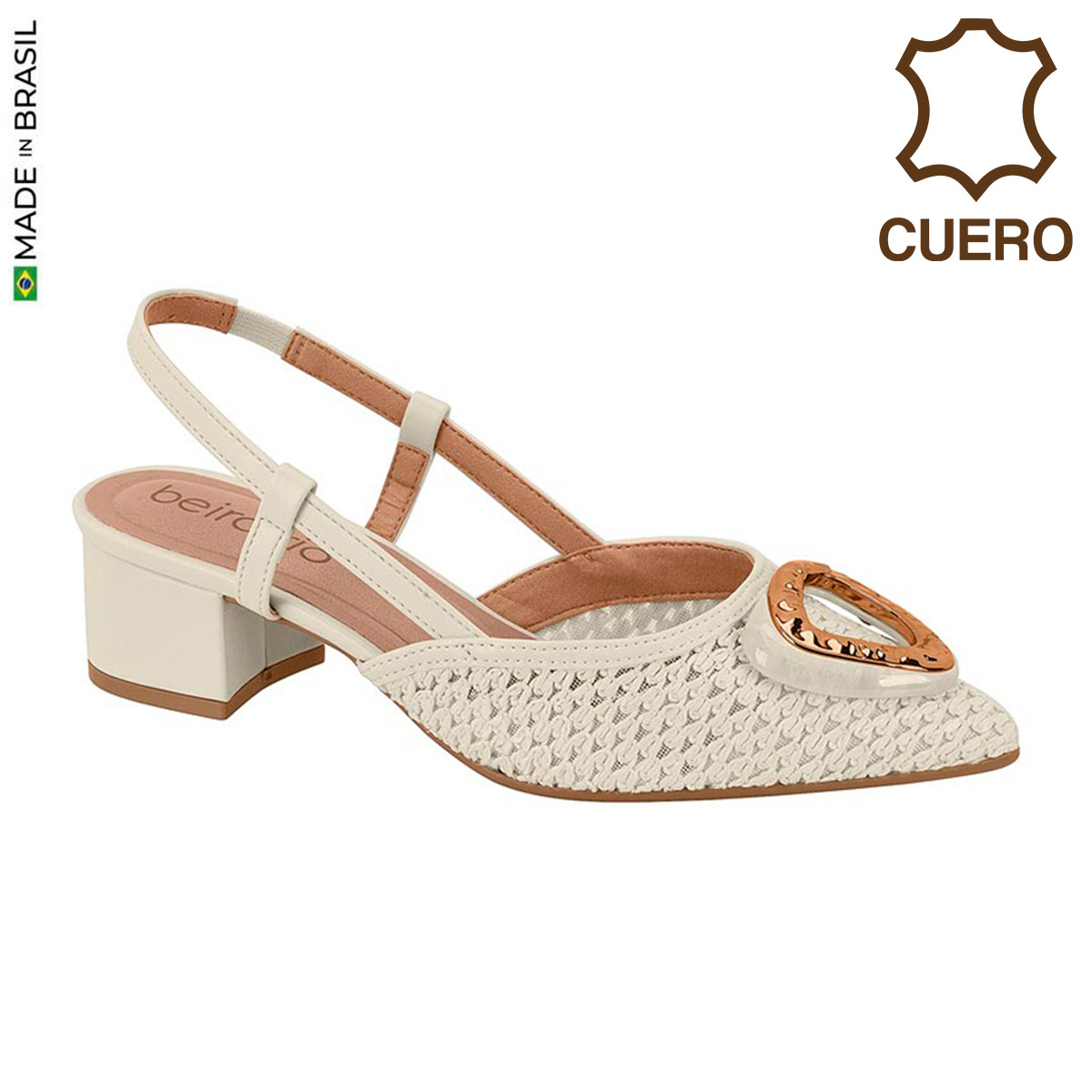 ZAPATOS MUJER BEIRA RIO BLANCO - 1