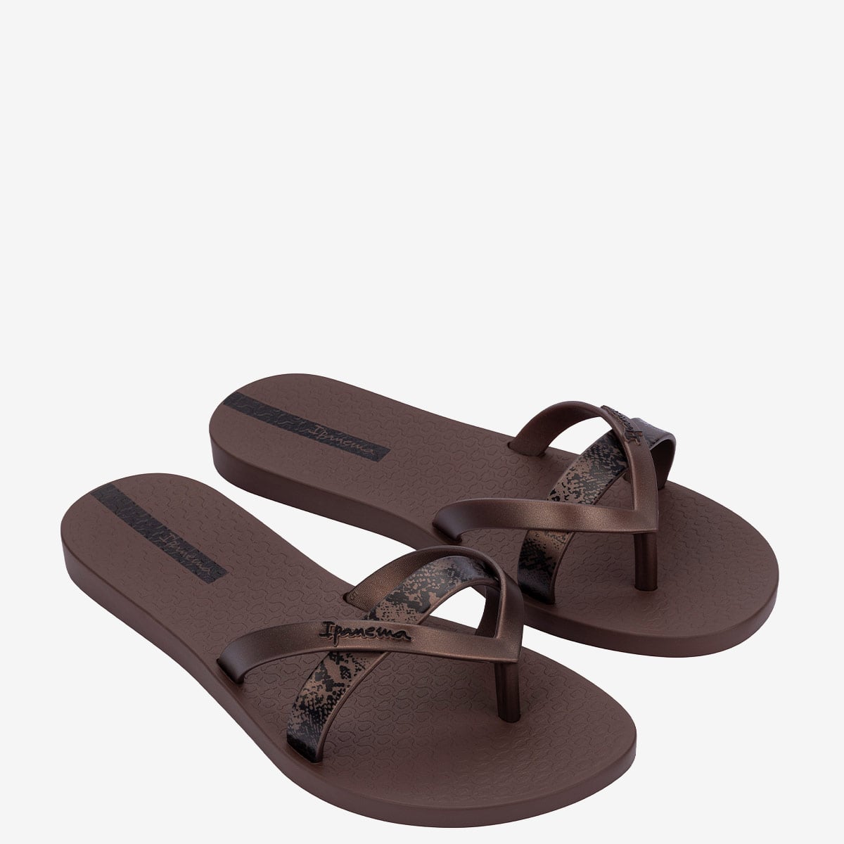 SANDALIAS MUJER IPANEMA  MARRÓN - 1
