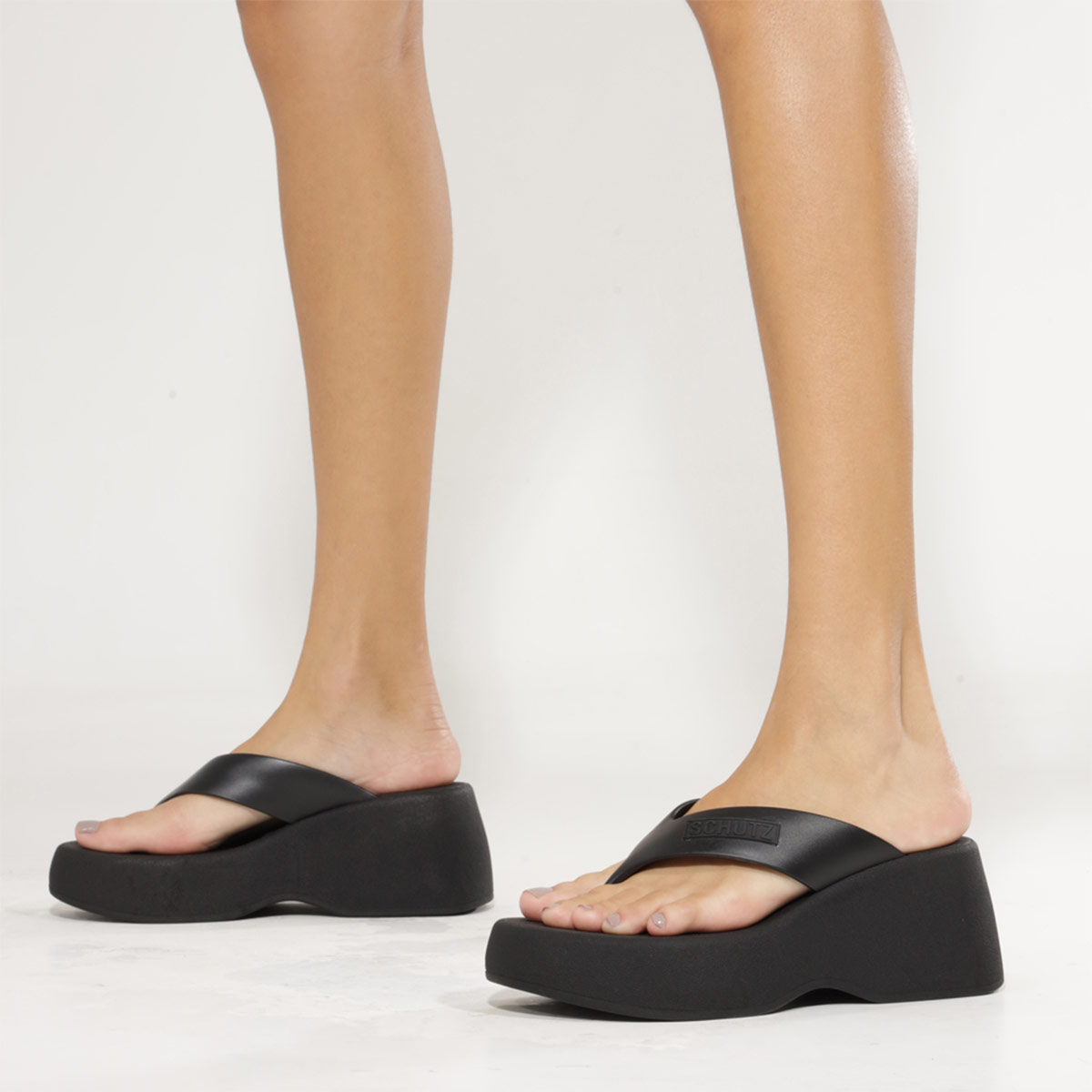 SANDALIAS MUJER SCHUTZ NEGRO - 6