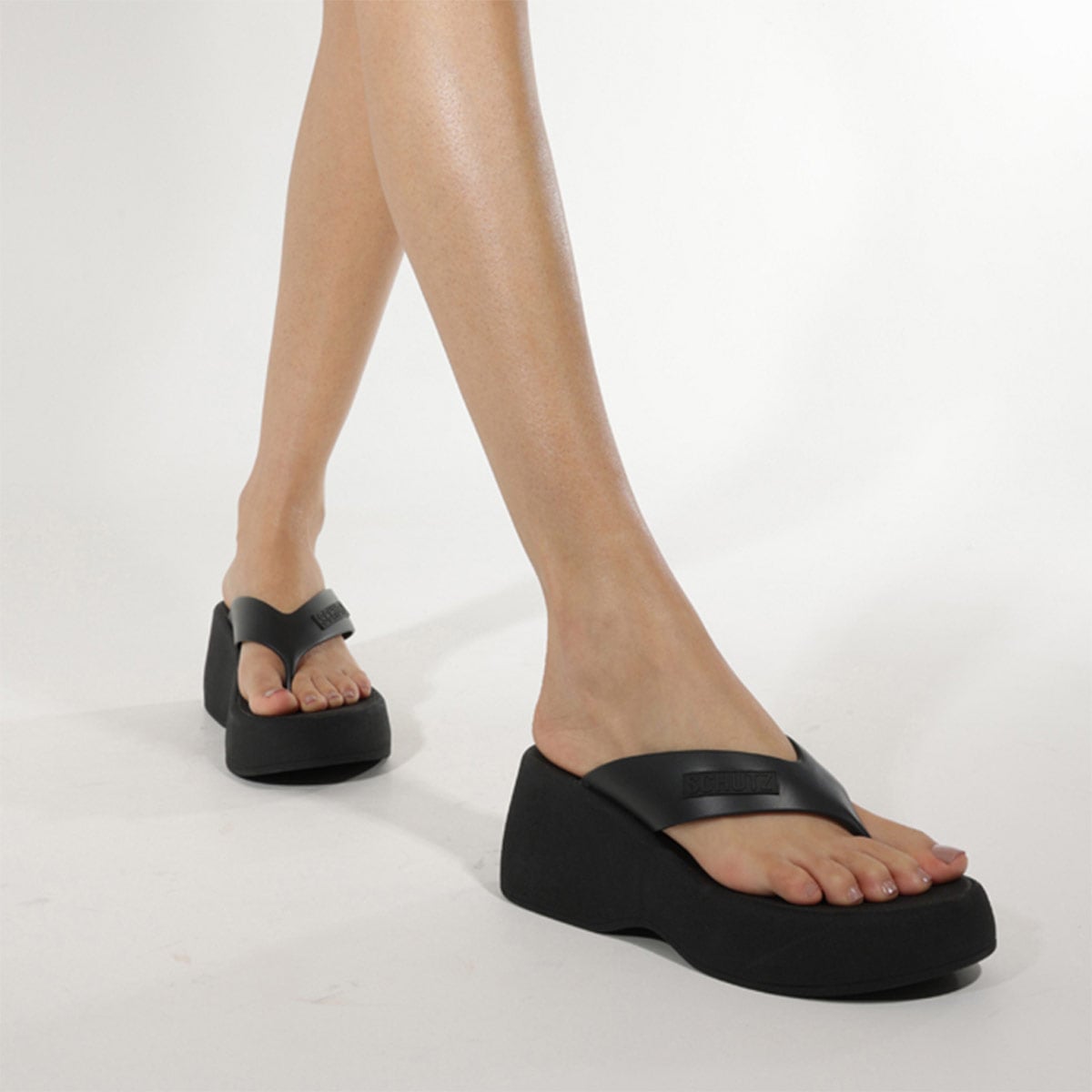 SANDALIAS MUJER SCHUTZ NEGRO - 4