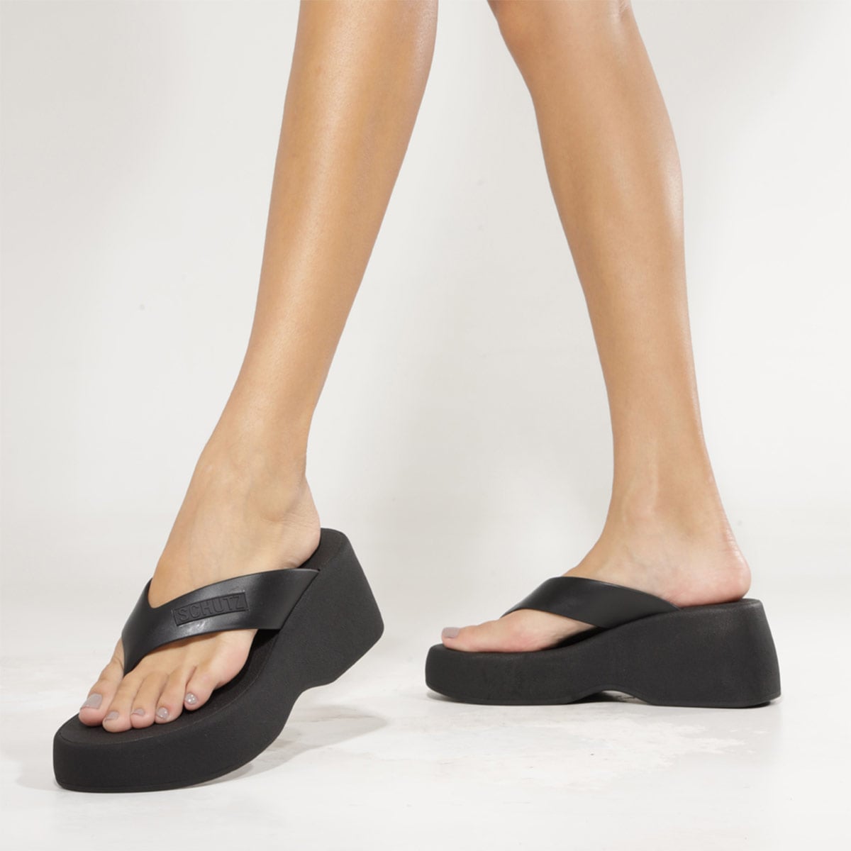 SANDALIAS MUJER SCHUTZ NEGRO - 7