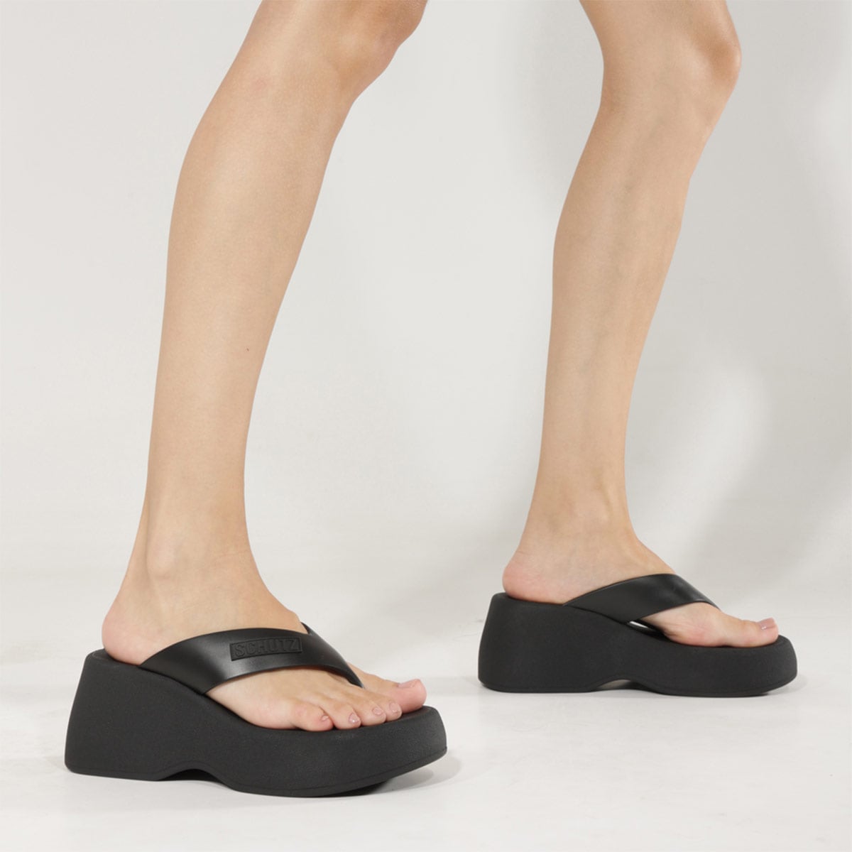 SANDALIAS MUJER SCHUTZ NEGRO - 8