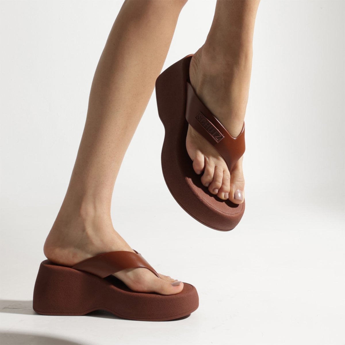 SANDALIAS MUJER SCHUTZ CHOCOLATE - 3