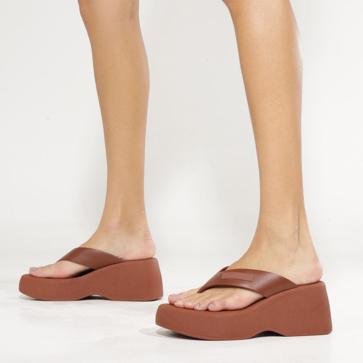 SANDALIAS MUJER SCHUTZ CHOCOLATE - 4