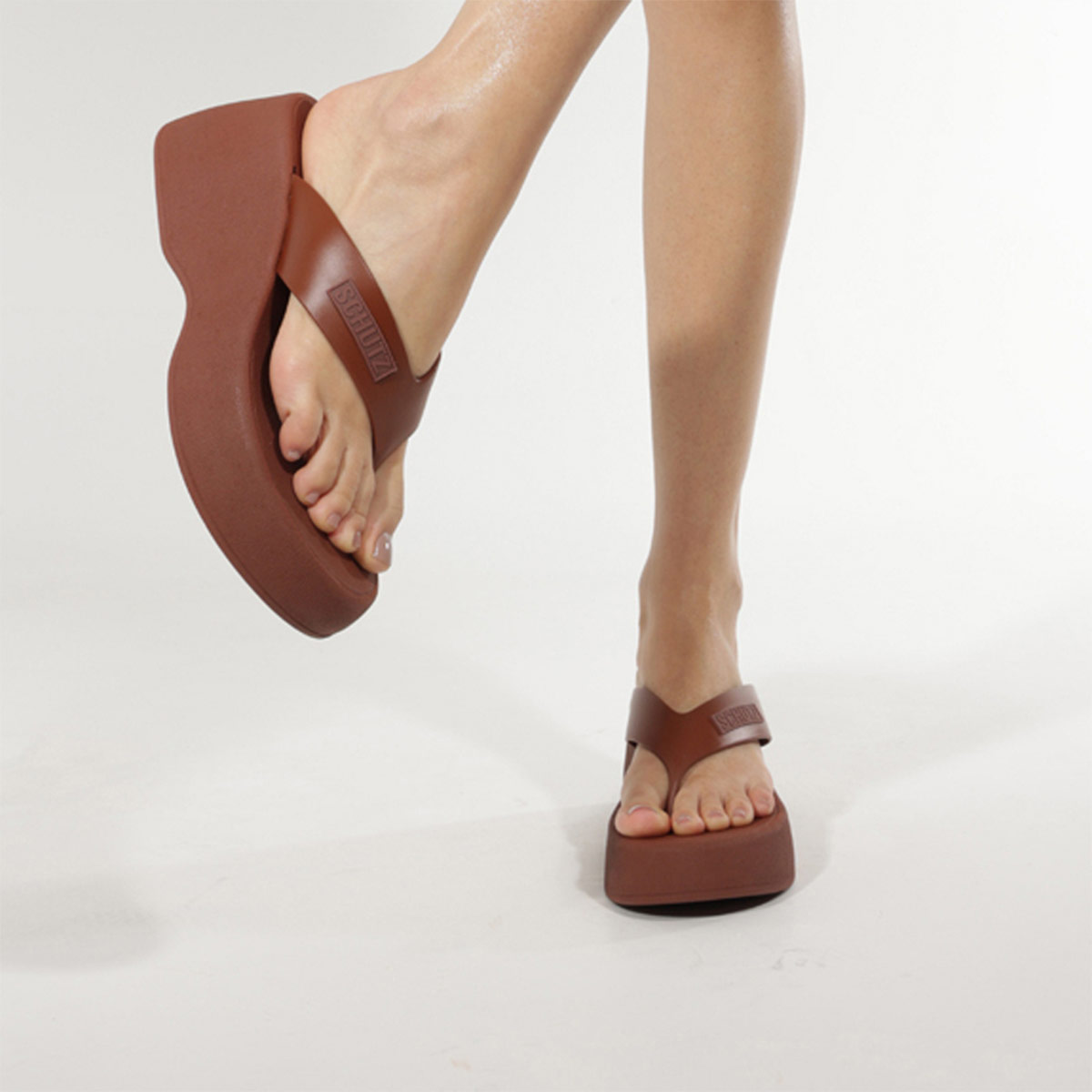 SANDALIAS MUJER SCHUTZ CHOCOLATE - 9