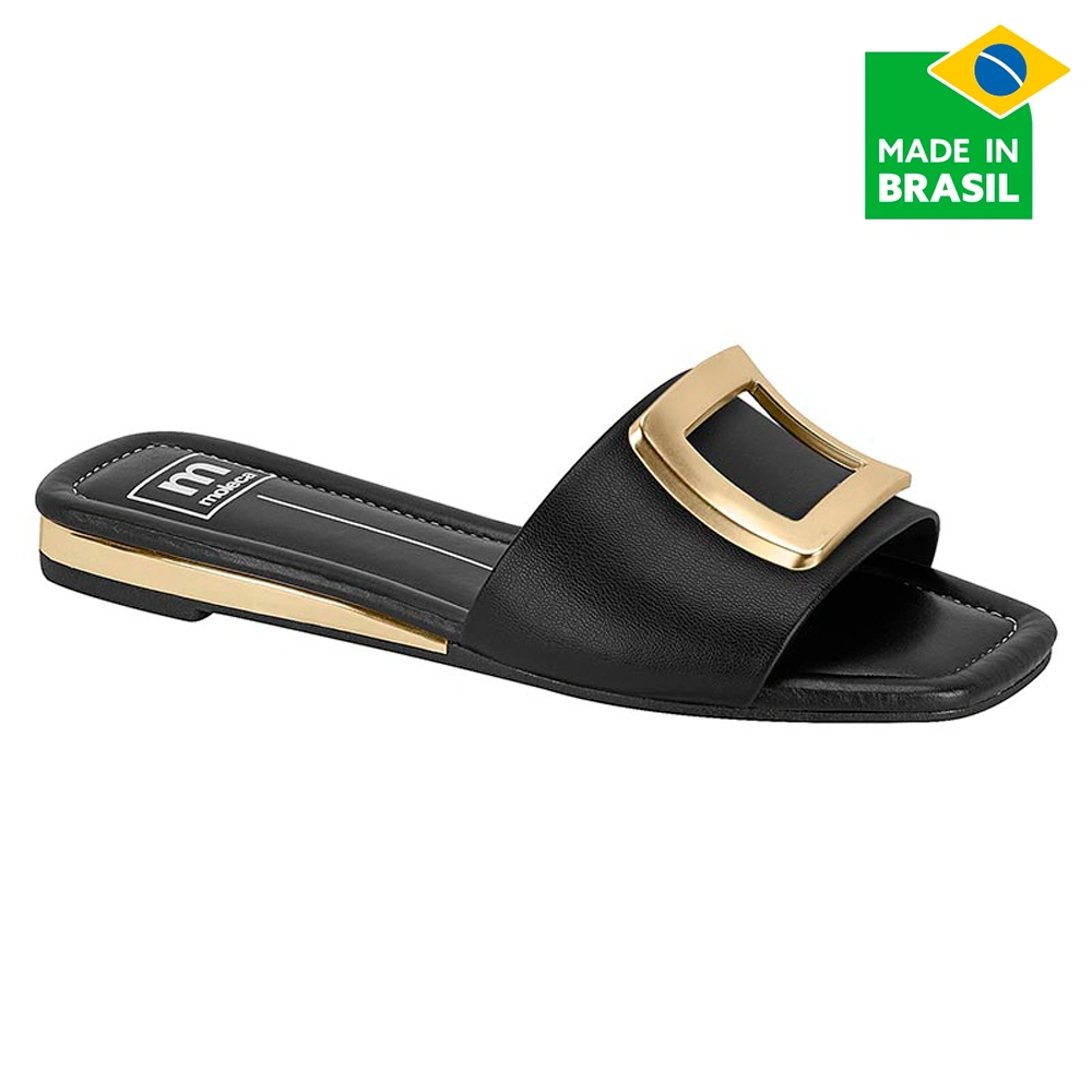 SANDALIAS MUJER MOLECA NEGRO - 1