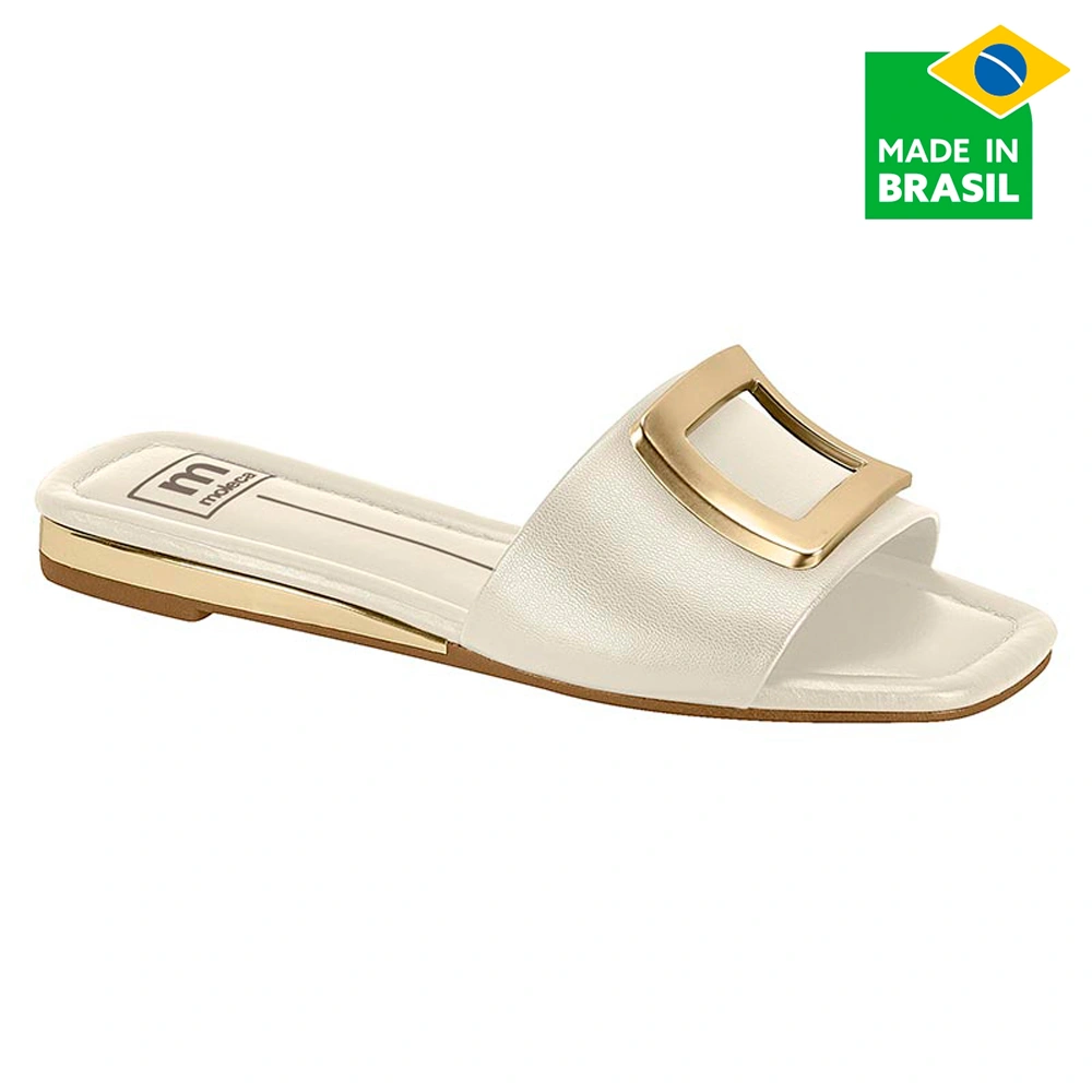 SANDALIAS MUJER MOLECA BLANCO - 1