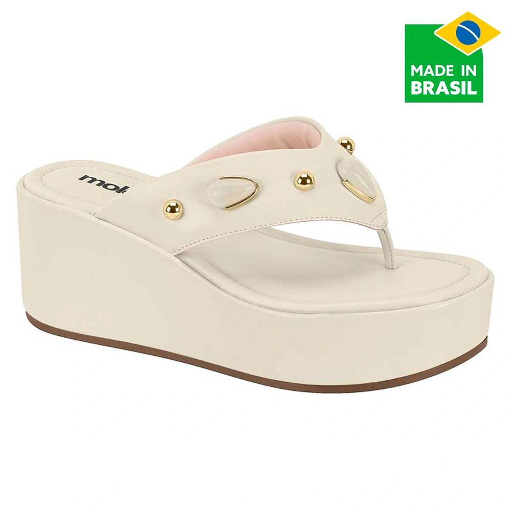 SANDALIAS MUJER MOLECA BLANCO - 1