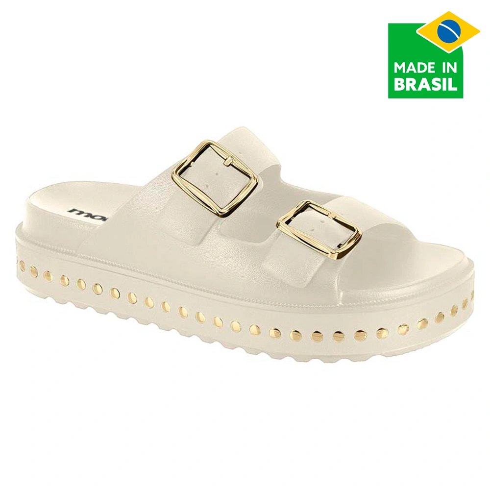 SANDALIAS MUJER MOLECA BLANCO - 1