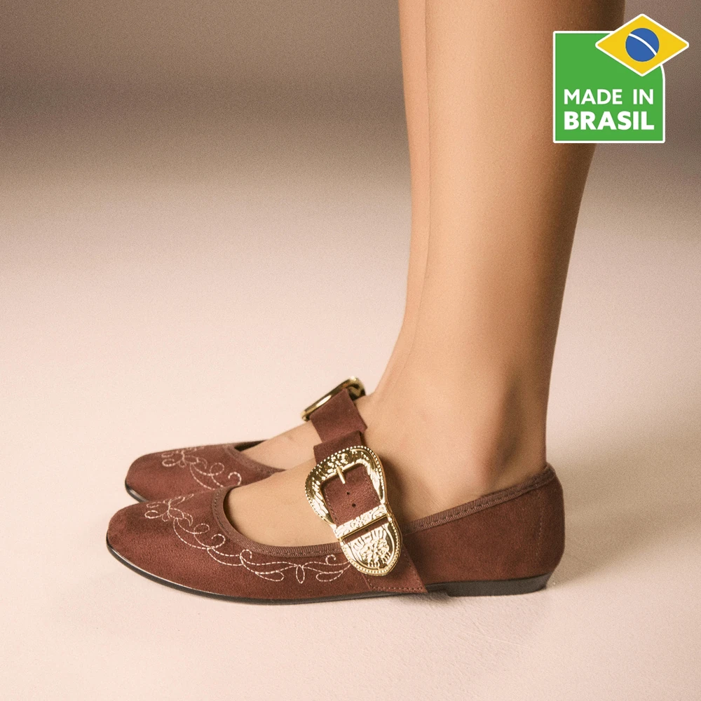 BALLERINAS MUJER MOLECA CHOCOLATE - 3