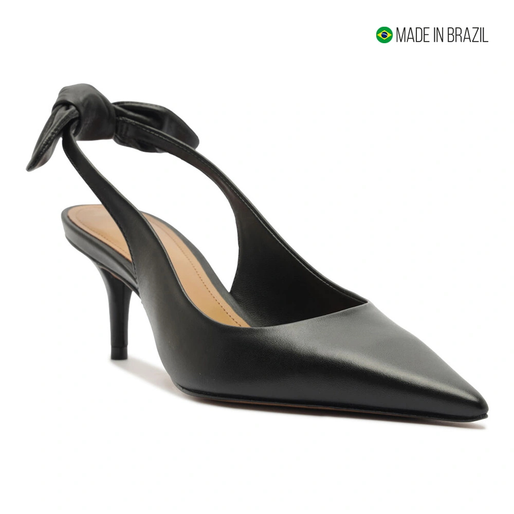 ZAPATOS DE VESTIR MUJER AREZZO NEGRO - 1