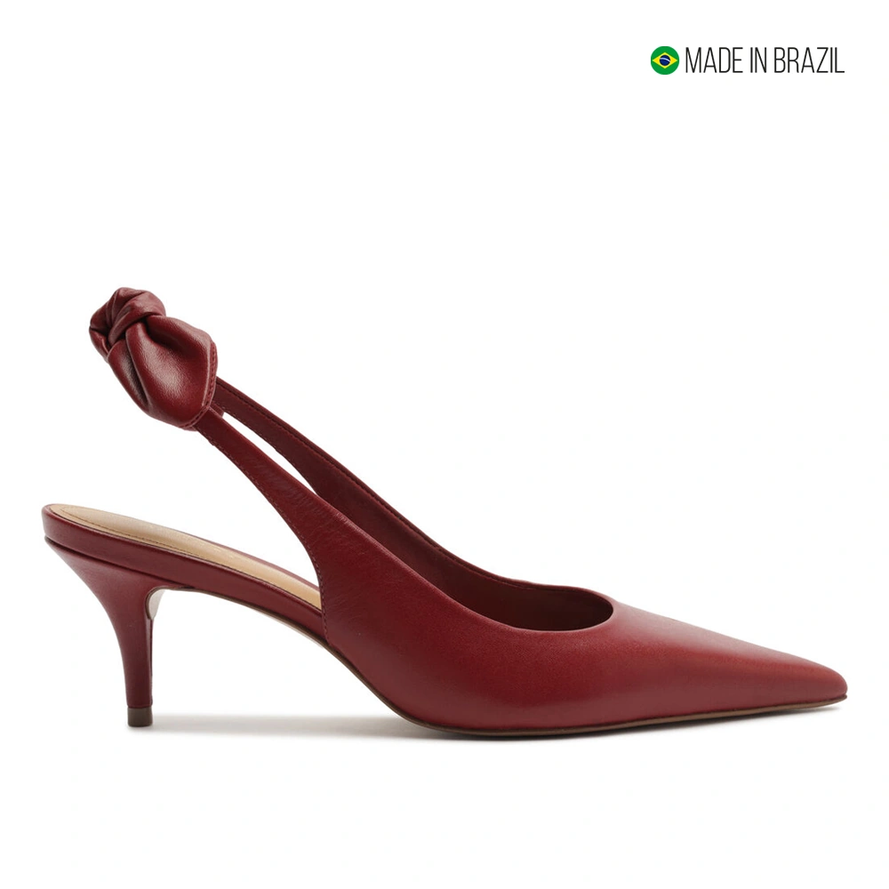 ZAPATOS DE VESTIR MUJER AREZZO ROJO - 2