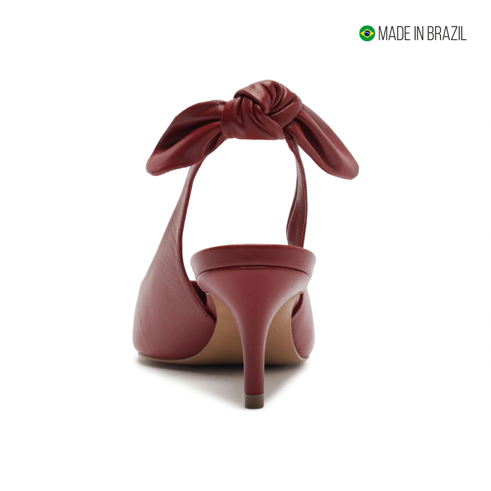ZAPATOS DE VESTIR MUJER AREZZO ROJO - 4
