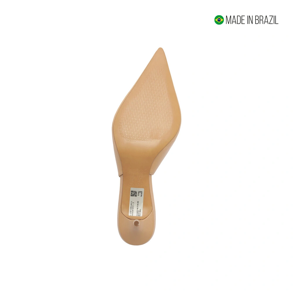 ZAPATOS DE VESTIR MUJER AREZZO BEIGE - 6