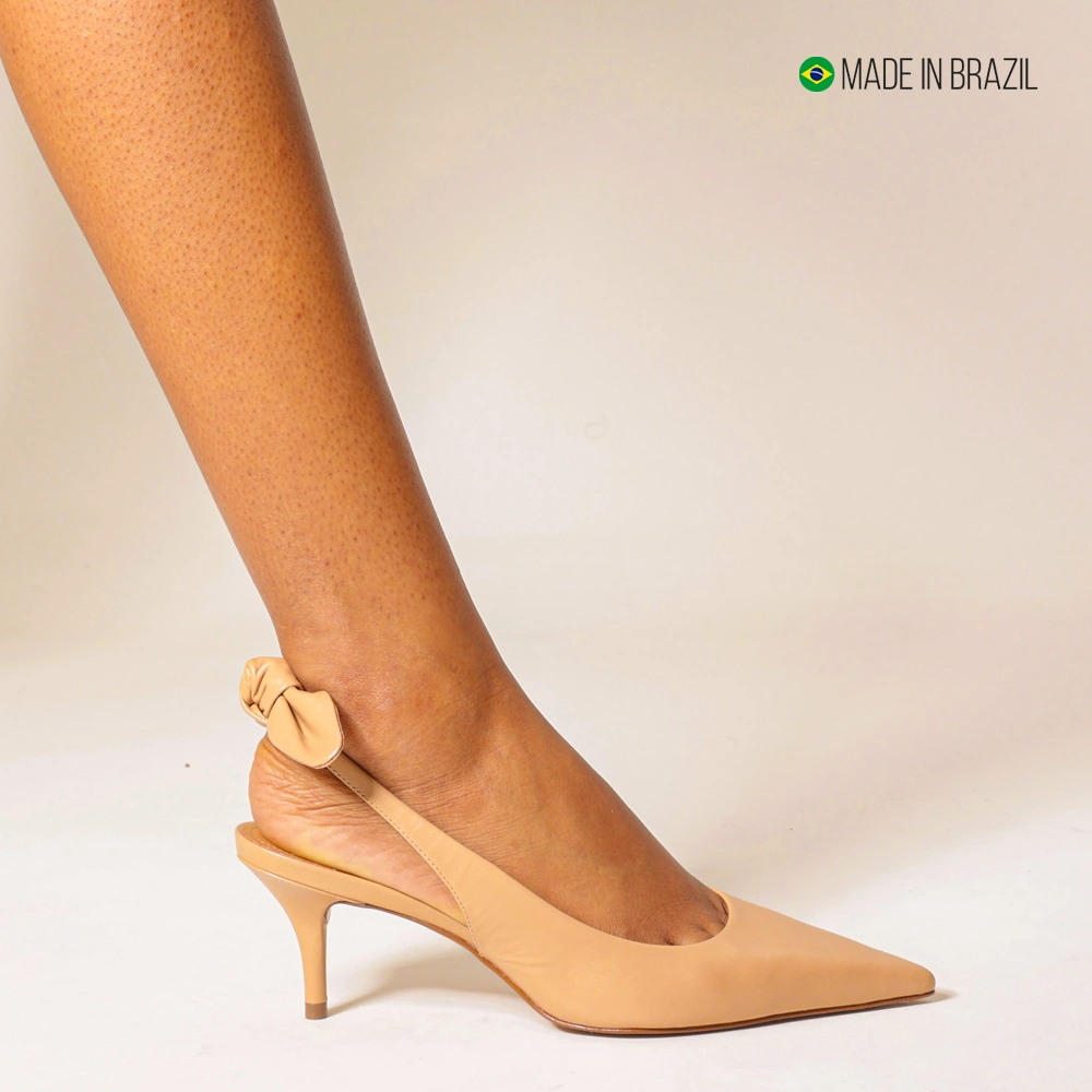 ZAPATOS DE VESTIR MUJER AREZZO BEIGE - 7