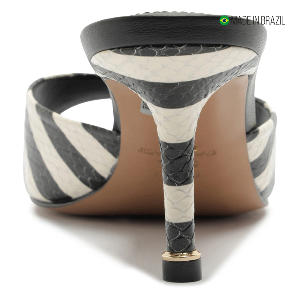 SANDALIAS MUJER AREZZO NEGRO - 8