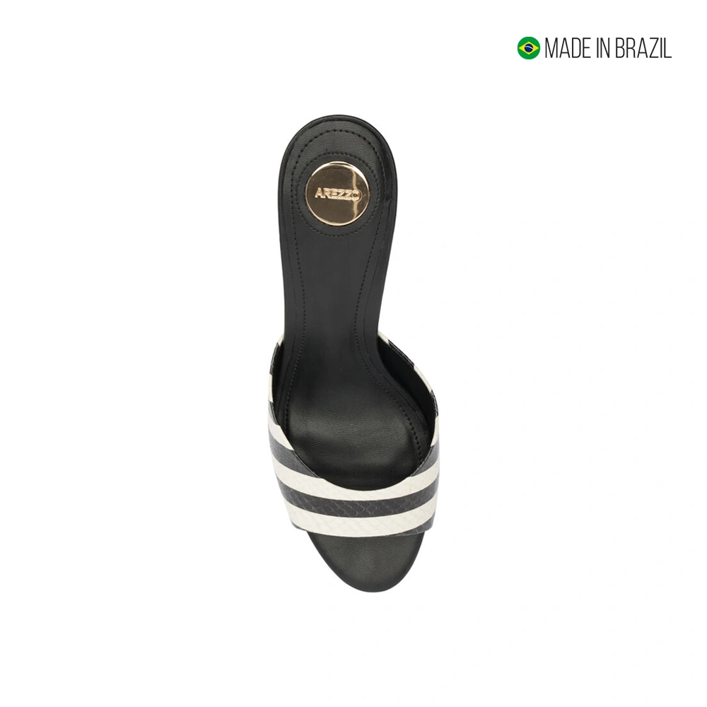 SANDALIAS MUJER AREZZO NEGRO - 9