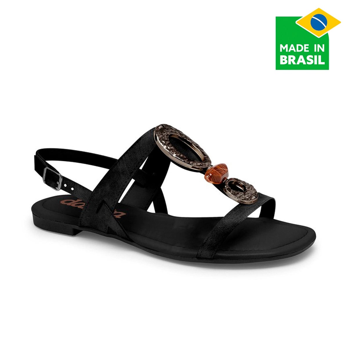 SANDALIAS MUJER KOLOSH NEGRO - 1