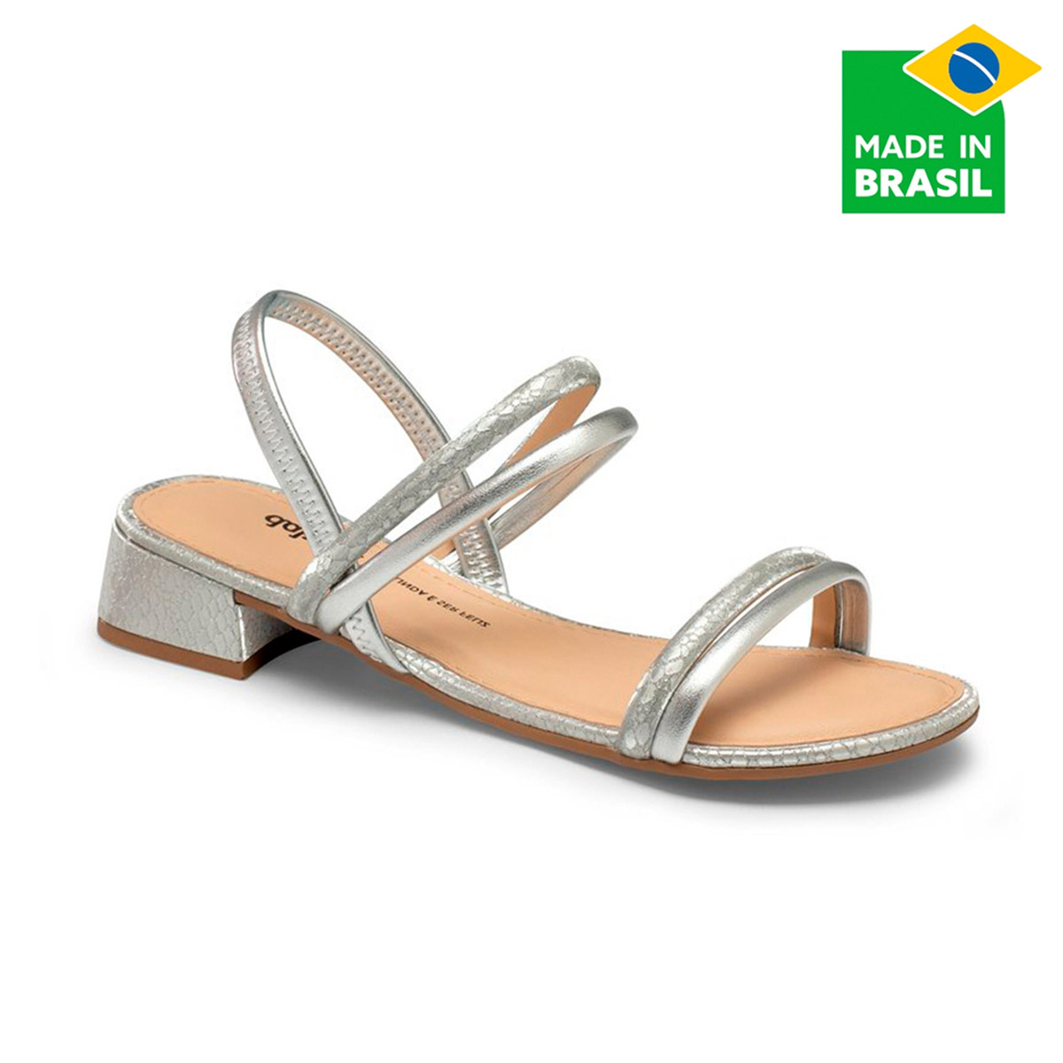 SANDALIAS MUJER KOLOSH PLATA - 1