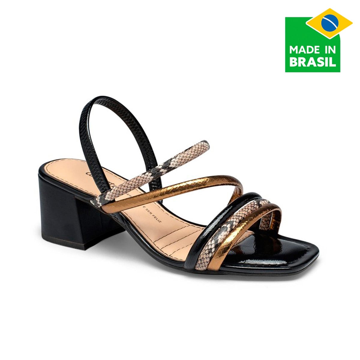 SANDALIAS MUJER KOLOSH NEGRO - 1