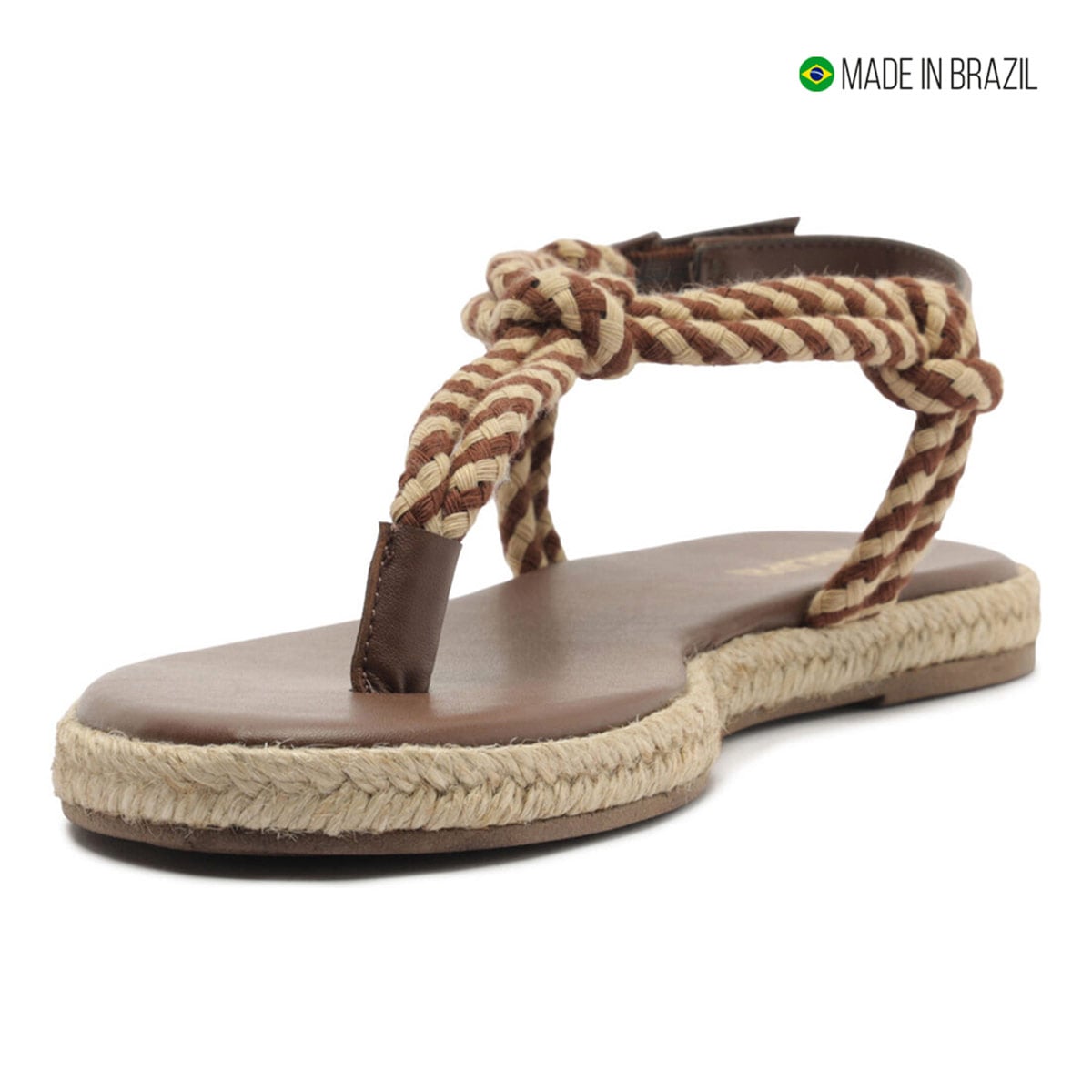 SANDALIAS MUJER ANACAPRI MARRÓN - 3