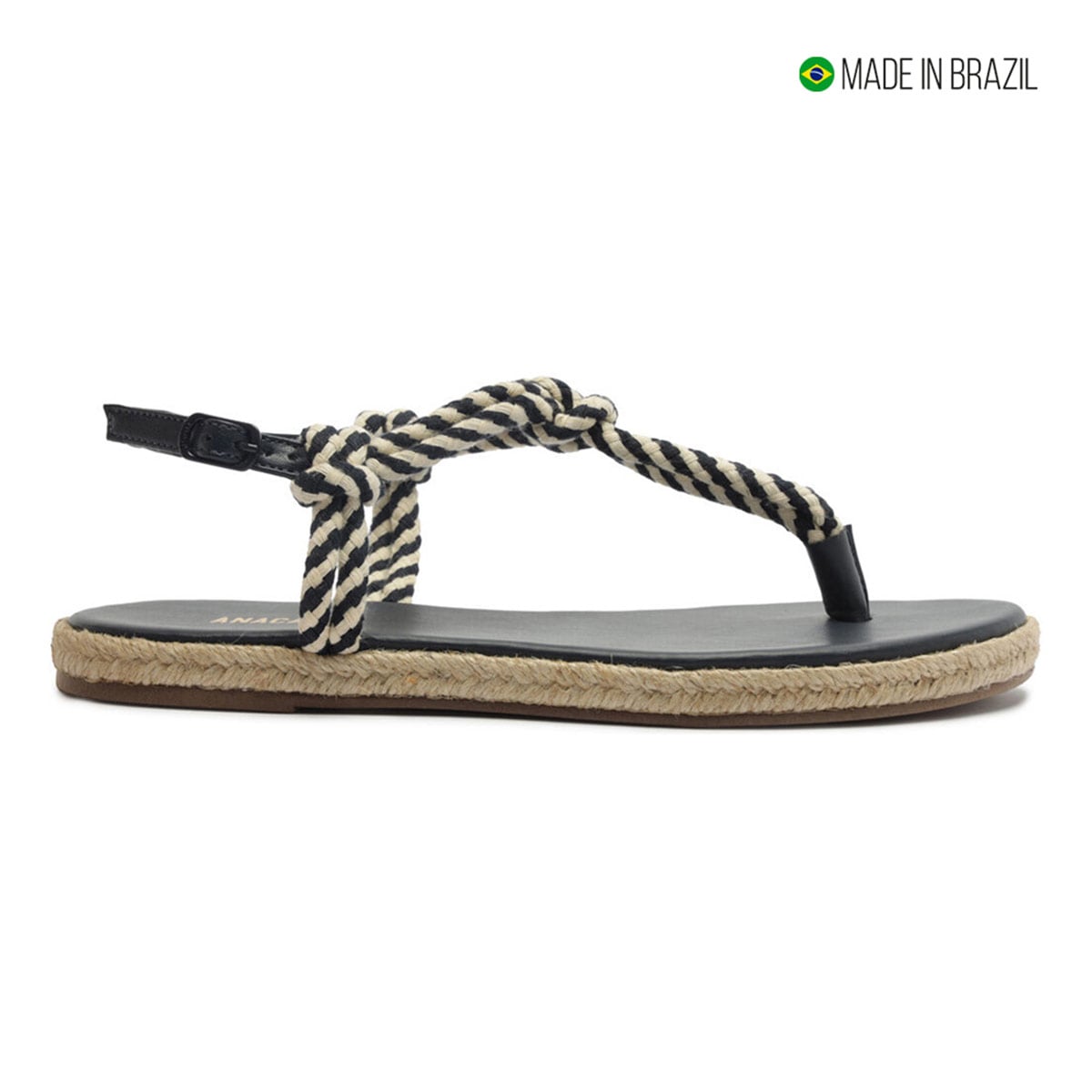 SANDALIAS MUJER ANACAPRI AZUL MARINO - 1