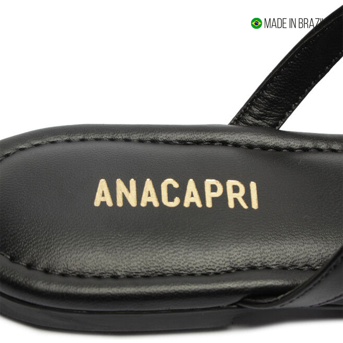 SANDALIAS MUJER ANACAPRI NEGRO - 4
