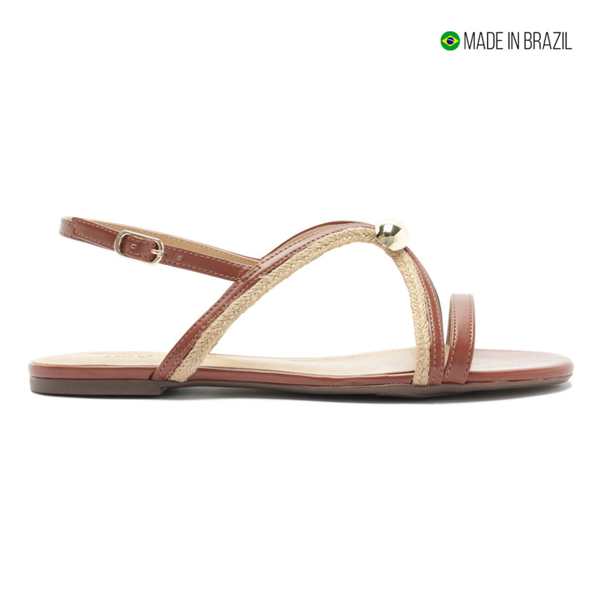 SANDALIAS MUJER ANACAPRI AVELLANA - 1