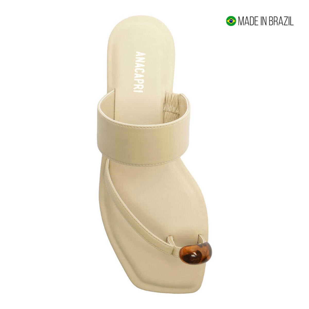 SANDALIAS MUJER ANACAPRI AMARILLO CLARO - 4