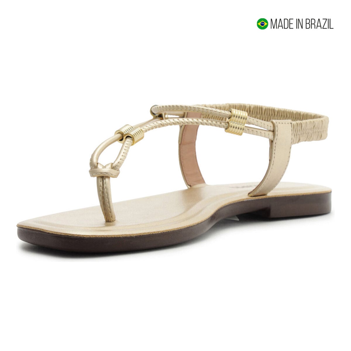 SANDALIAS MUJER ANACAPRI DORADO - 3