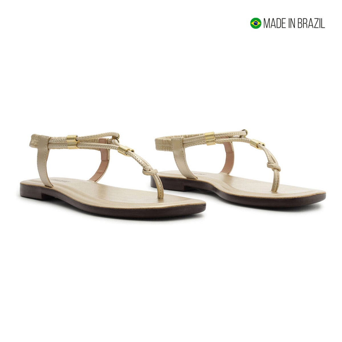 SANDALIAS MUJER ANACAPRI DORADO - 4