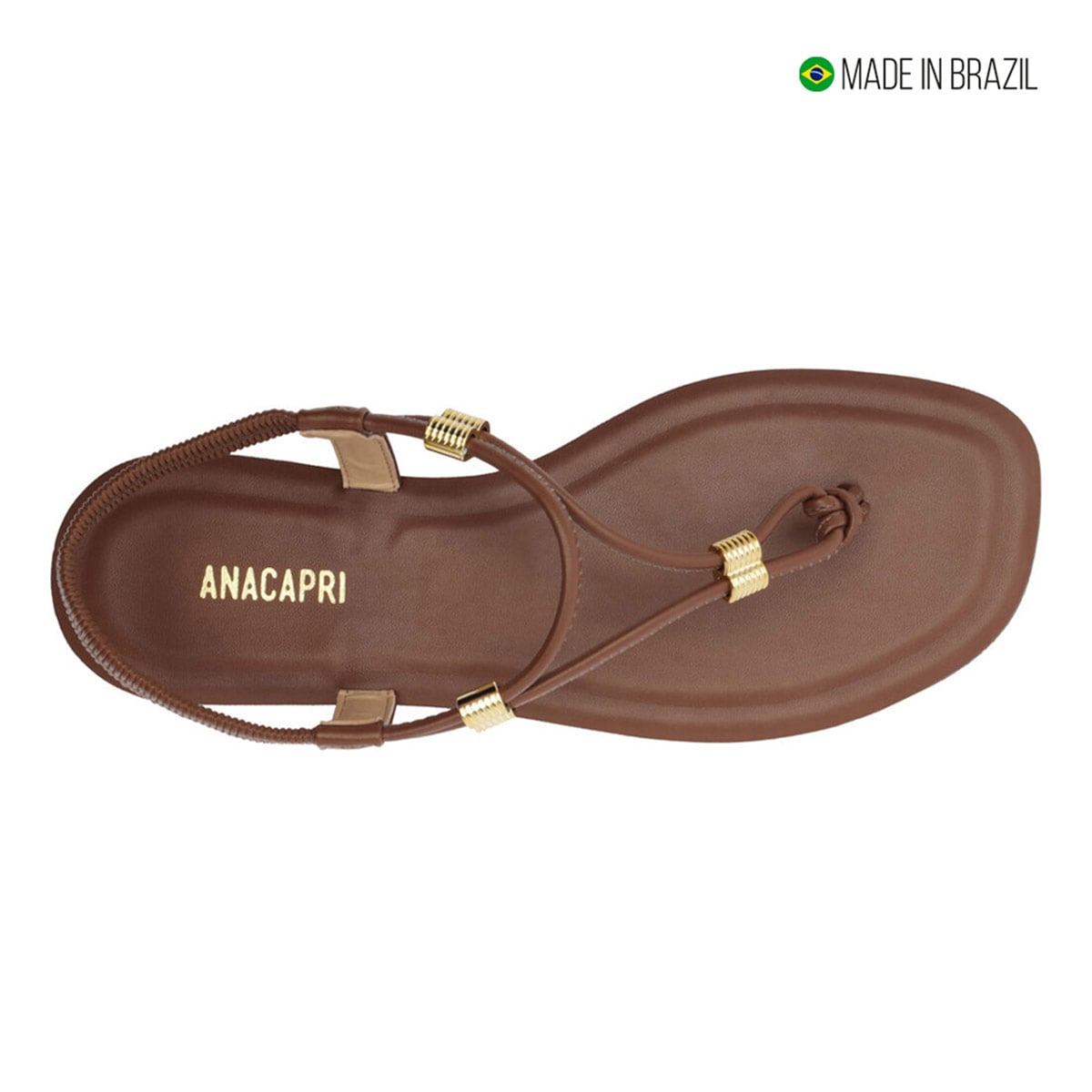 SANDALIAS MUJER ANACAPRI CHOCOLATE - 5