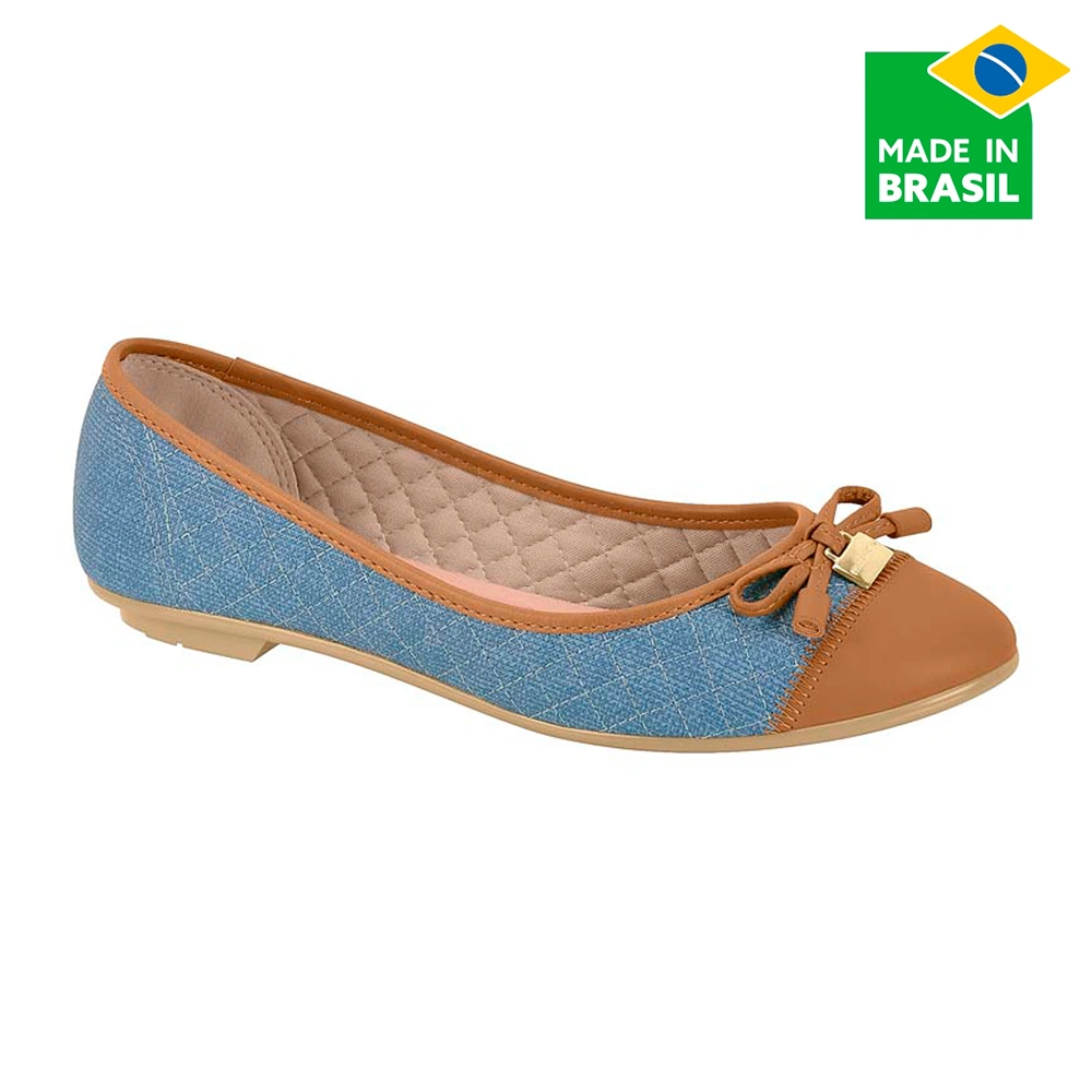 BALLERINAS MUJER MOLECA DENIM - 1