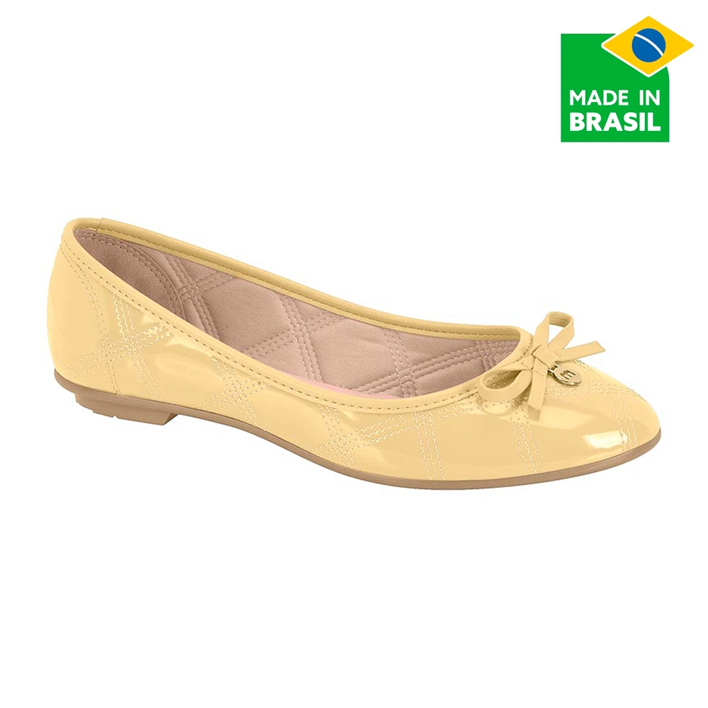 BALLERINAS MUJER MOLECA AMARILLO CLARO - 1