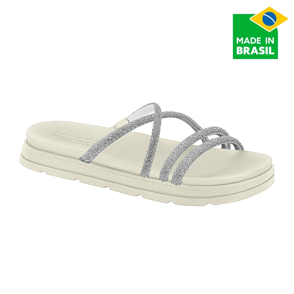 SANDALIAS MUJER MOLECA BLANCO - 1