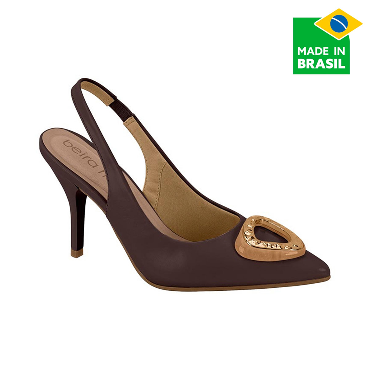 ZAPATOS MUJER BEIRA RIO CHOCOLATE  - 1
